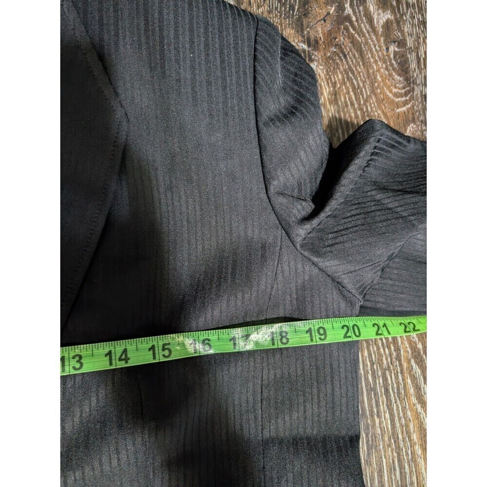 Tahari Arthur S. Levine Women's Size 12‎ Black Lined Dress Blazer Jacket N92 - Picture 8 of 9